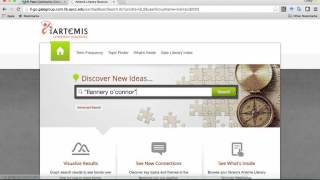 ENGL 1302 Module 1  Using Artemis Literary Online Database