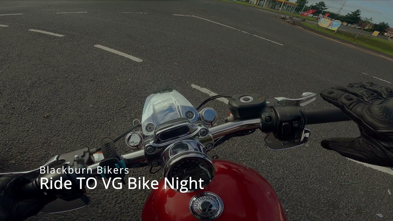 Blackburn Bikers - Ride to VG Veterans Bike Night at Barton