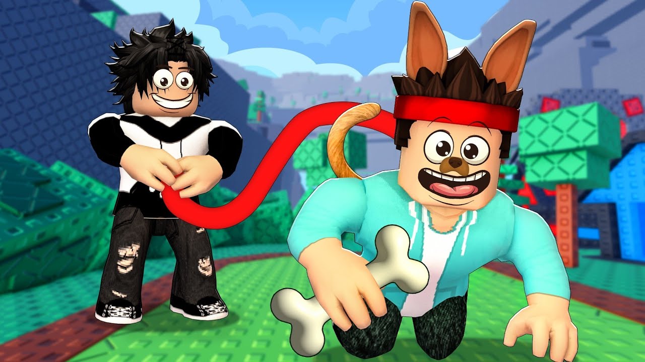 I Became a DOG in Roblox!🐶 | Lucky Boy Is My OWNER | Dog Walk 2 Player