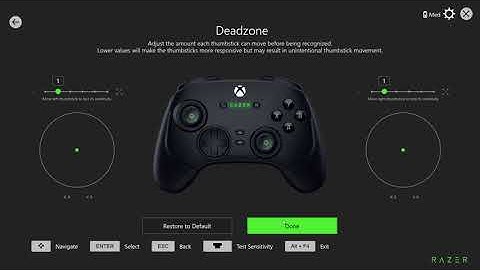Razer Wolverine v3 Pro deadzones and drift