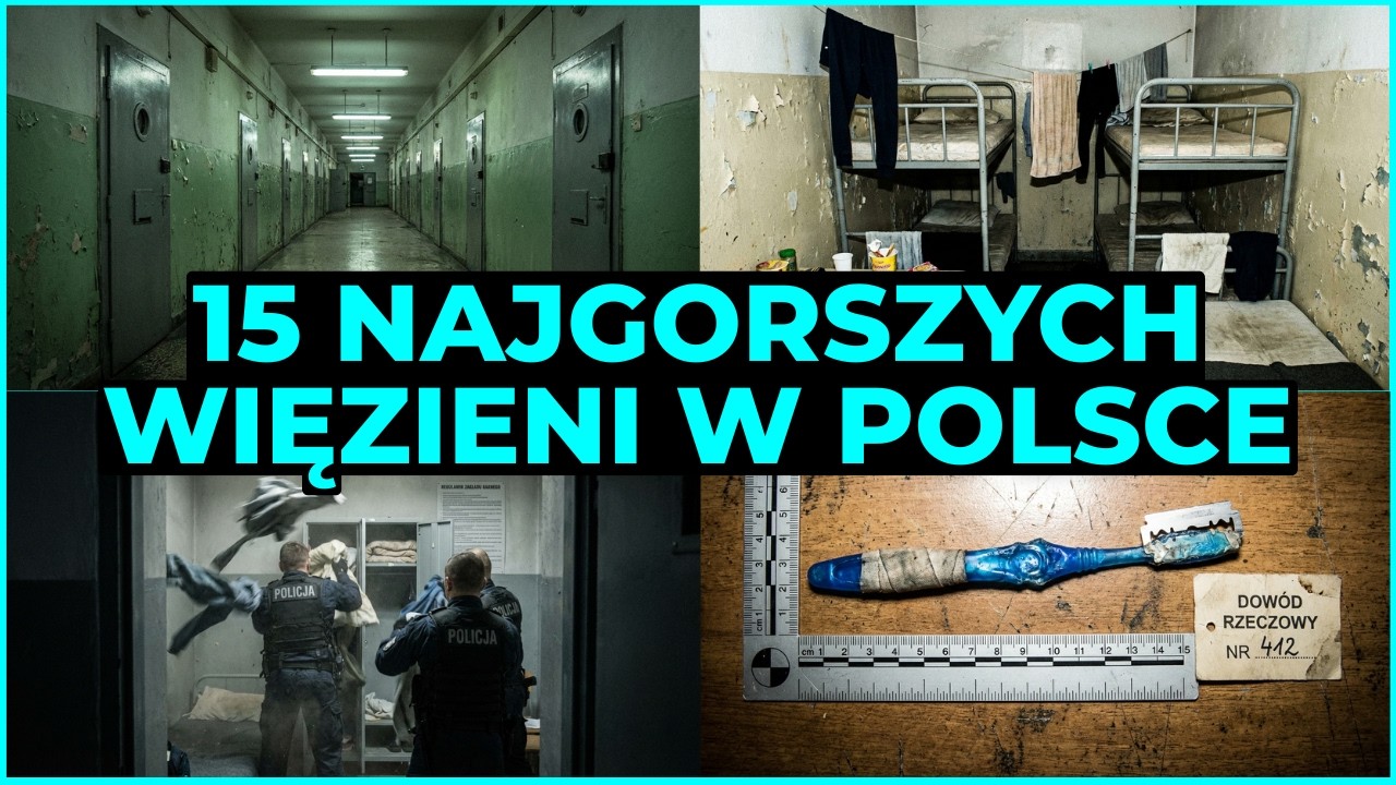 15 NAJGORSZYCH WIĘZIEŃ W POLSCE - NAWET STRAŻNICY SIĘ BOJĄ