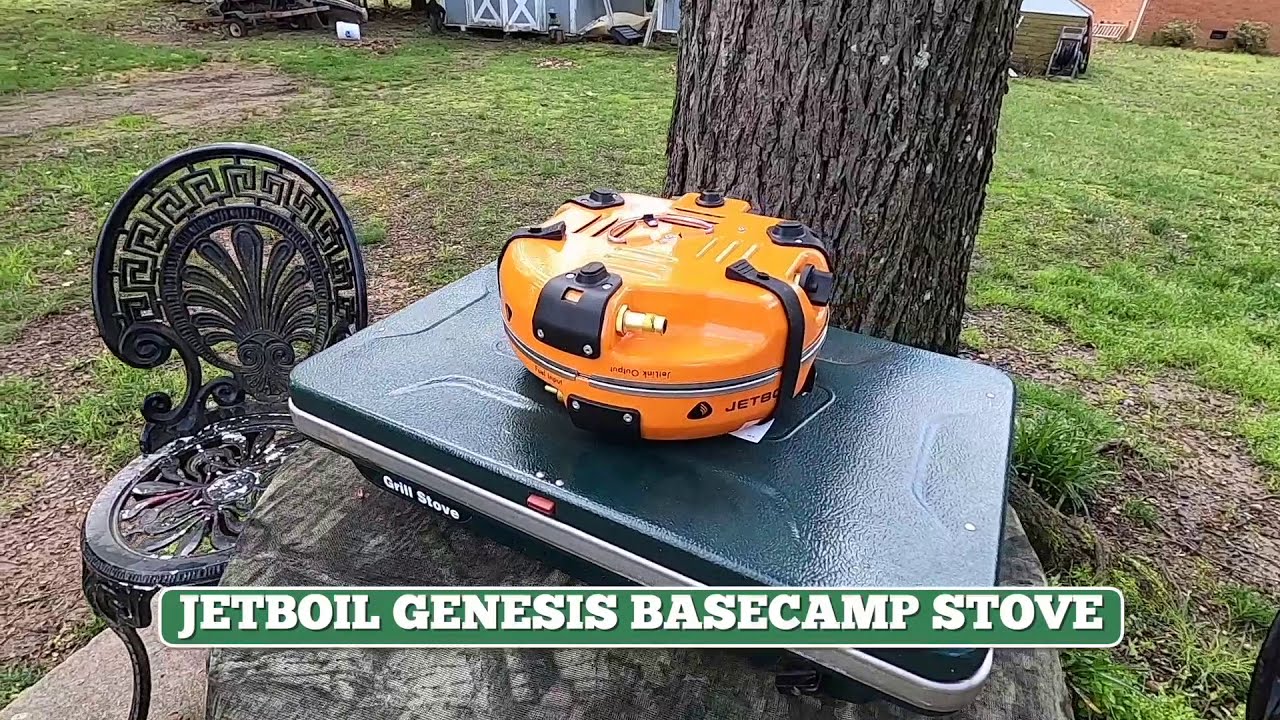 JetBoil Genesis Basecamp Camping Stove YouTube