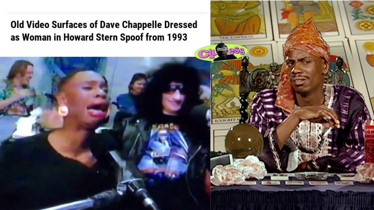 dave chappelle in a dress