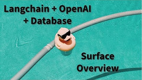Langchain tutorial. Query a database with OpenAI