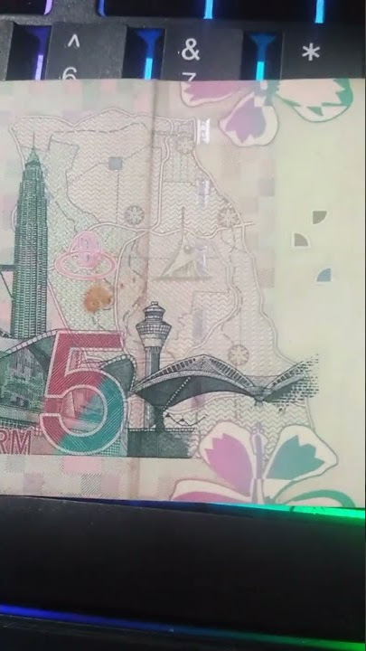 LIMA RINGGIT 5 Serial Code AW5225456 GABENOR Wang Kertas Ini Sah Diperlakukan Dengan Nilai Malaysia