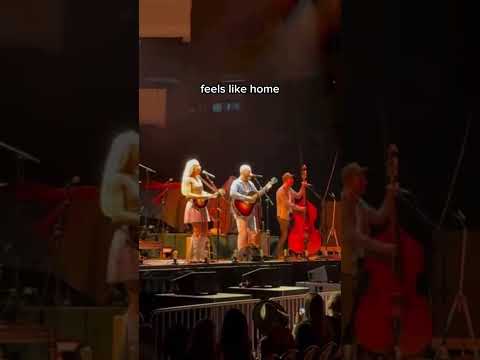 Singing “Feels Like Home” every night on the tour has carried a little more weight than usual...