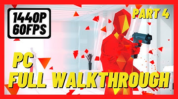SUPERHOT: MIND CONTROL DELETE (PC) Part 4 Final - Gameplay Walkthrough [No Commentary]
