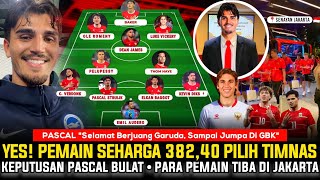 🔴 ADA PASCAL STRUIJK‼️YES Pemain Seharga 382,40 M Pilih Gabung Timnas TC Di JKT, Skuad Herdman Ngeri