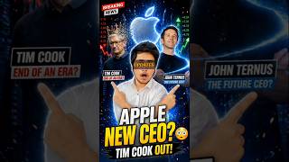 Apple New CEO Announced 😳 Tim Cook Out? John Ternus Takes Over 🍎🔥
