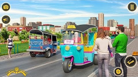 Tuk Tuk Simulator | Rikshaw | Offline Driving Game 2022 Android gameplay #androidgames