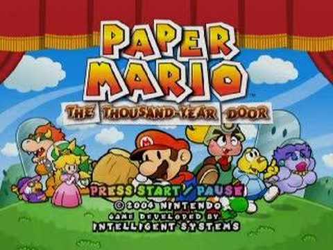 GC Paper Mario: The Thousand Year Door - Intro