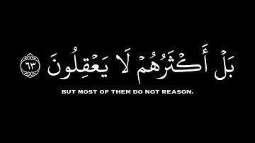 كروما قرآن شاشه سوداء- اجمل التلاوات للقارئ عبدالرحمن مسعد ، من آواخر سورة العنكبوت.