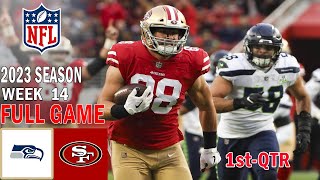 Seattle Seahawks vs San Francisco 49ers  Week 14 FULL GAME (12\/10\/23) | NFL Highlights Today