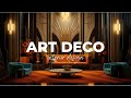 Modern art deco interior design evolution and revival