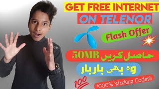 How To Get Free Internet On Telenor Moin Tv
