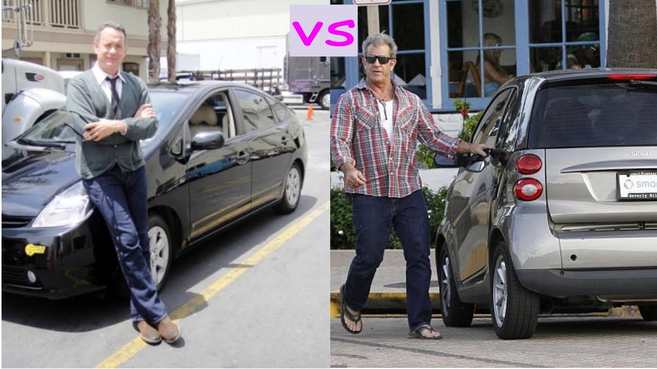 Tom hanks cars vs Mel gibson cars (2018)