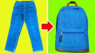 26 BRILLIANT HACKS AND CRAFTS WITH YOUR OLD JEANS