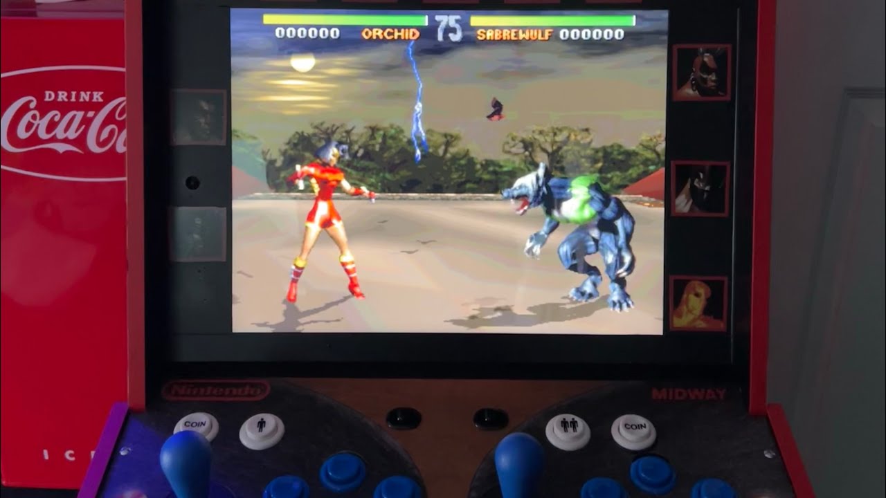 ZavE's Killer Instinct Arcade Machine running on a Raspberry Pi 5