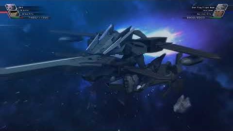 SD Gundam G-Generation Cross Rays - Over Flag Flight Mode All Animations