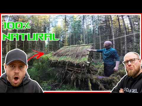 Waterproof bushcraft roof | It's NOT moss! | NATURENSÖHNE react