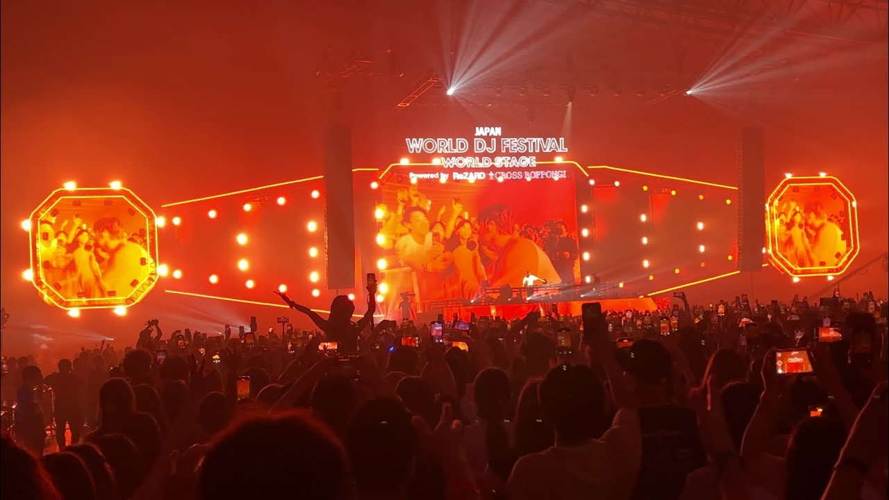 【4K】THE CHAINSMOKERS - LIVE(Closer） @ WORLD DJ FESTIVAL 2025 JAPAN