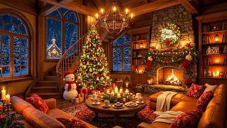 Cozy Christmas Music 🎄 Soft Piano Melodies & Glowing Fireplace 🔥 Warm Holiday Ambience Relaxation screenshot 4
