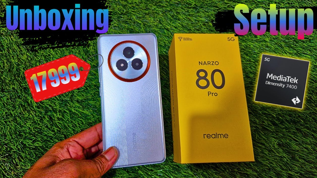 realme Narzo 80 Pro 5G Unboxing Review ⚡️ | IP69 Waterproof 💦 | 90 FPS BGMI + 50MP Camera