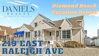 4 BEDROOM VACATION RENTAL PETS CONSIDERED - 219 E Raleigh Ave, Diamond Beach, NJ - DANIELS REALTY DB
