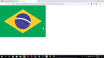 Brazil Flag | html css { Code available in description }