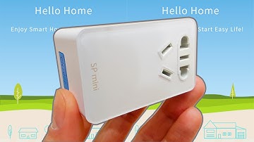 BroadLink SP mini WiFi socket + e-Control app