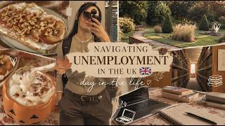 Romanticising My Unemployed Life in the UK 🇬🇧| A Day in My Life 🍂, No Music Vlog 🕯️
