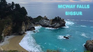PCH is back open and here’s a walkthrough to the Mcway falls overlook off the road 