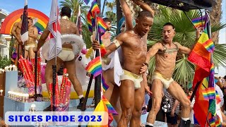 Sitges Pride Parade 2023 in Barcelona, Spain - Marcha del Orgullo LGBTQIA+