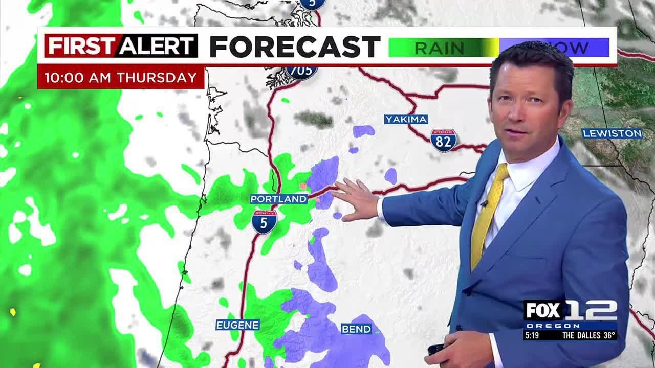 First Alert Monday evening FOX 12 weather forecast (11/27) - YouTube
