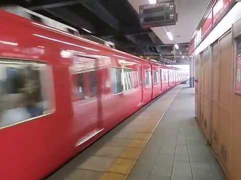名鉄金山駅2番線　準急新可児行き到着