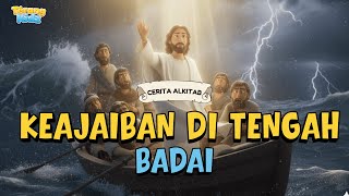 Mukjizat Saat Yesus Tenangkan Badai | Cerita Alkitab Animasi 3D
