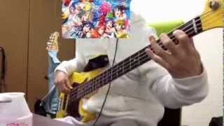 Video thumbnail of "ラブライブ！  "タカラモノズ" BassCover"