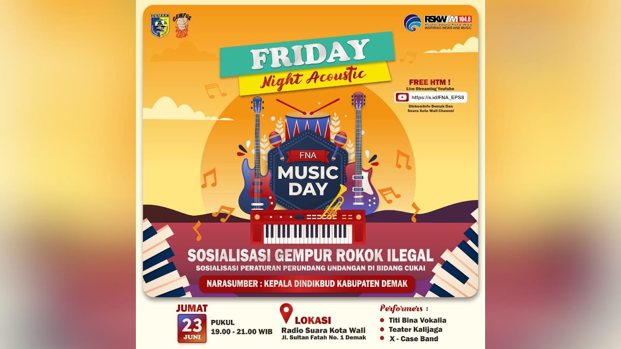 🔴 LIVE!! - FRIDAY NIGHT ACCOUSTIC (FNA) EPISODE #8 (23/05)