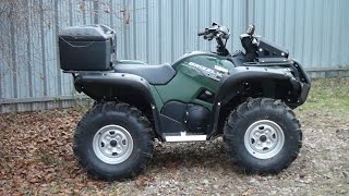 видео: Yamaha Grizzly 700. Глушитель картинка: Yamaha Grizzly 700. Глушитель