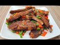 How to  stir fry and marinate ribs chops the  flavour is an unforgettable