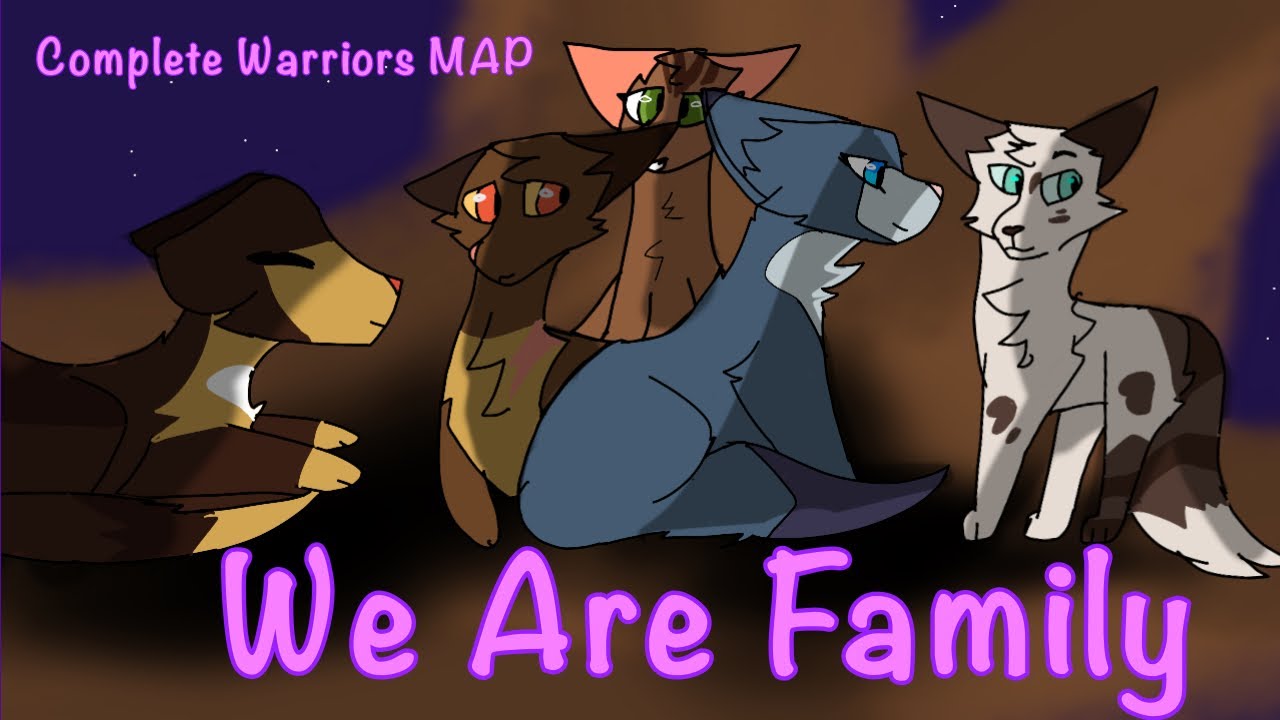 We Fam//Complete Warrior Cats Vision of Shadows MAP - YouTube