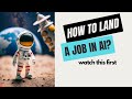 landing a job in AI
