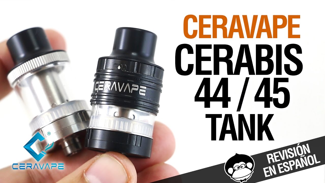 Ceravape Cerabis 44 /45 tank / ¿polémica con las cerámicas? - revisión