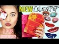 HUGE NEW Colourpop LIVE SWATCHES | Jelly Much Shadow Lip Kits Super Shock Shadow