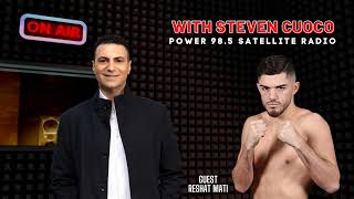 Live On Air with Steven Cuoco: Pro Boxer Reshat Mati