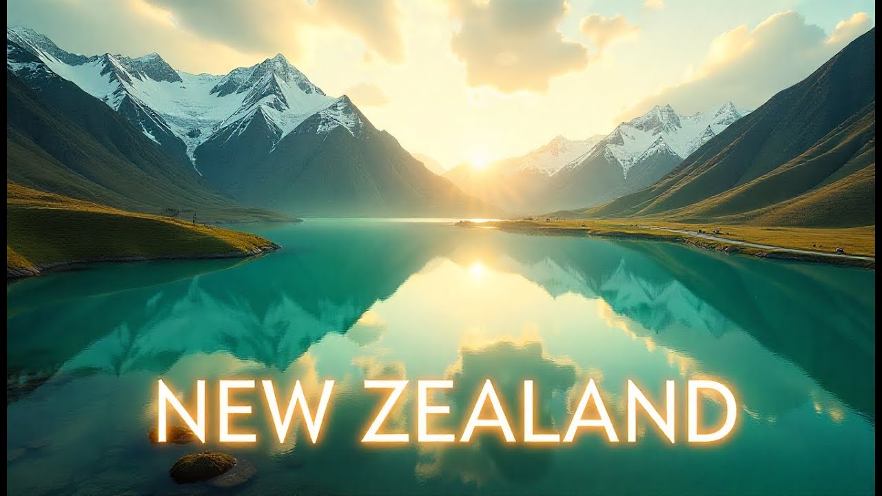 Wonders of New Zealand – Dramatic mountains, fjords, and lush green valleys