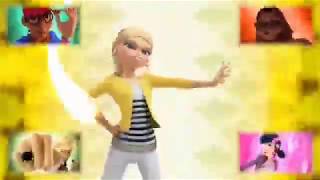 Ladybug,Chat Noir ,Carapace , Rena Rouge , Queen Bee Transformation