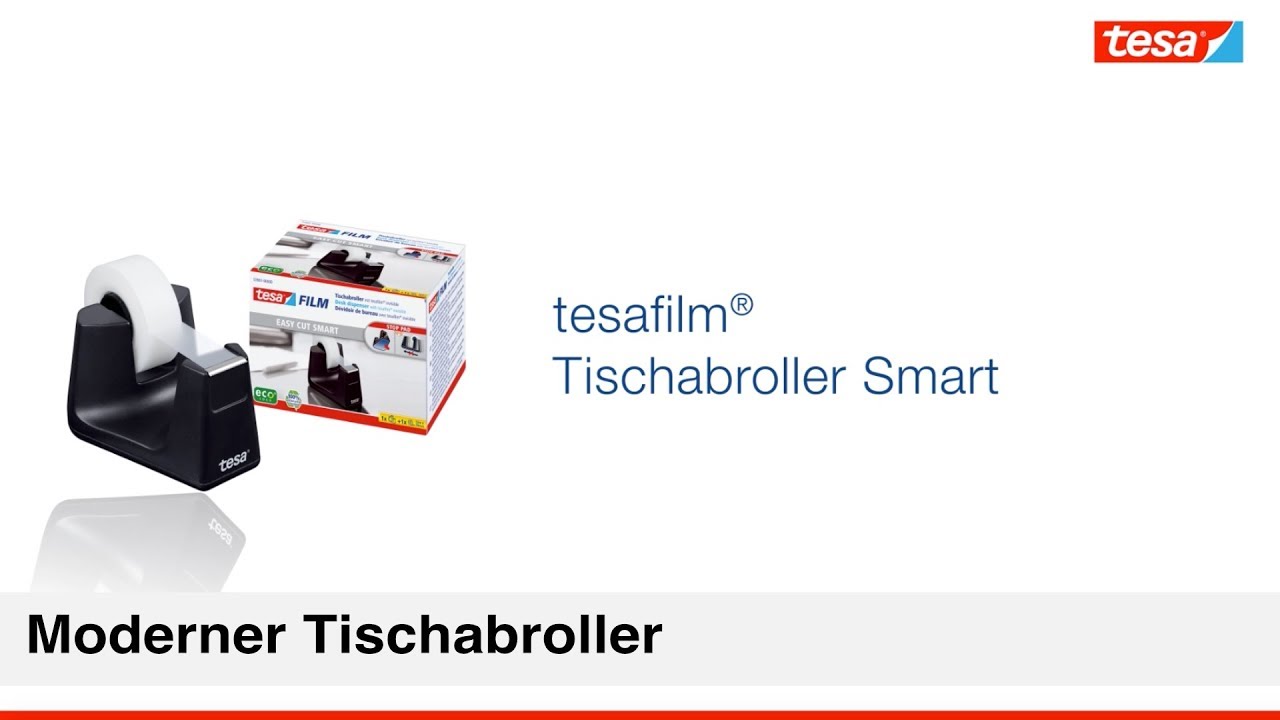 Sicherer Halt garantiert – tesa Easy Cut Smart Tischabroller