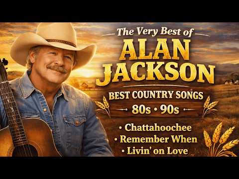Alan Jackson's Greatest Hits Album 🎸 Best Classic Country Music || Alan Jackson Country Music