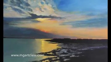 Sunset Painting Tutorial: Part 1